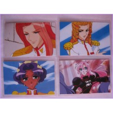 UTENA fillette revolutionnaire set 4 lamicard Original Japan Laminated Card Saito